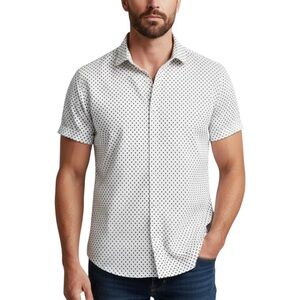 John Varvatos Shirt Short Sleeve Button Front